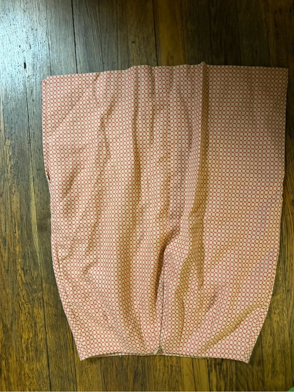 Salvatore Ferragamo Pink Geometric Pencil Skirt vintage size 10